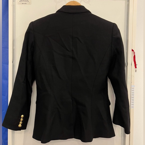 Smythe Black One Button Blazer - Picture 2 of 6
